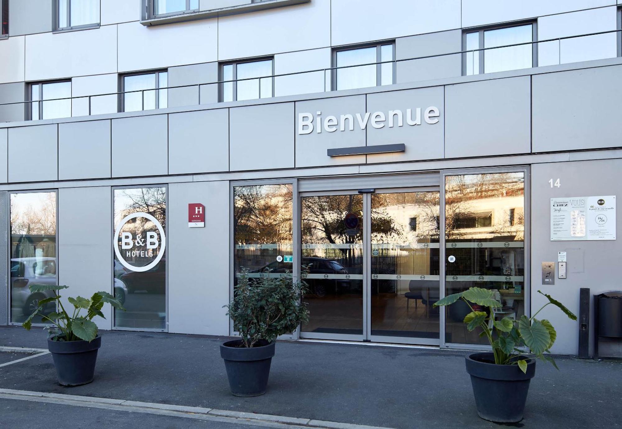 B&B Hotel Saint-Denis Porte De Paris Exterior foto