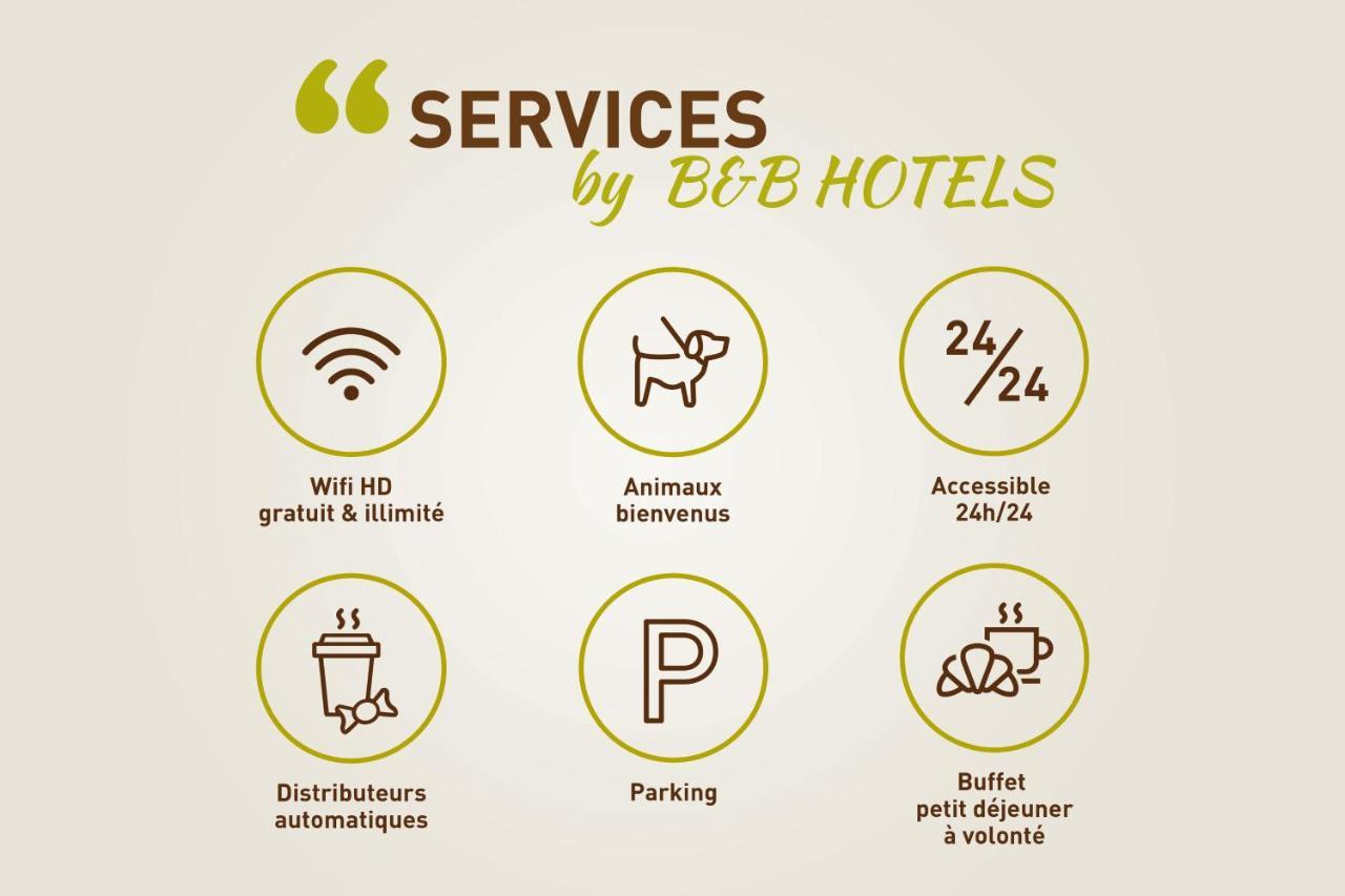 B&B Hotel Saint-Denis Porte De Paris Exterior foto